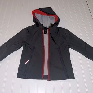Champion boys rain/ spring jacket size Xs grey